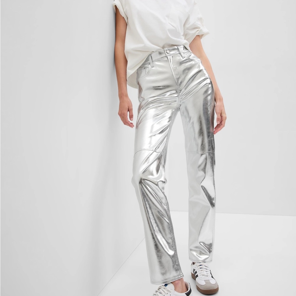 GAP silver pants
